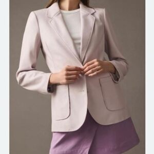 Anthropologie Lavender Blazer